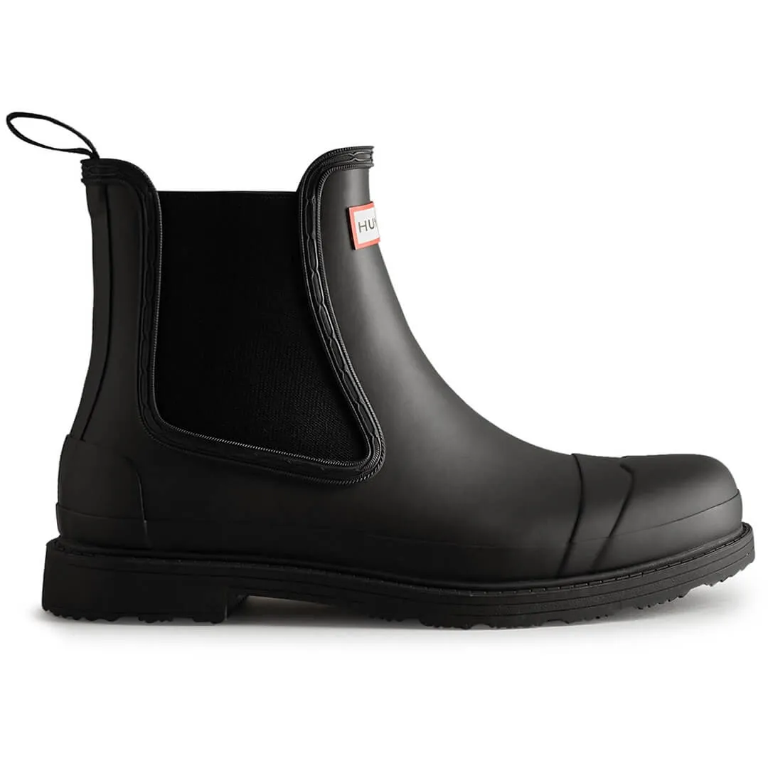 Commando Chelsea Men's Boots - Black by Hunter