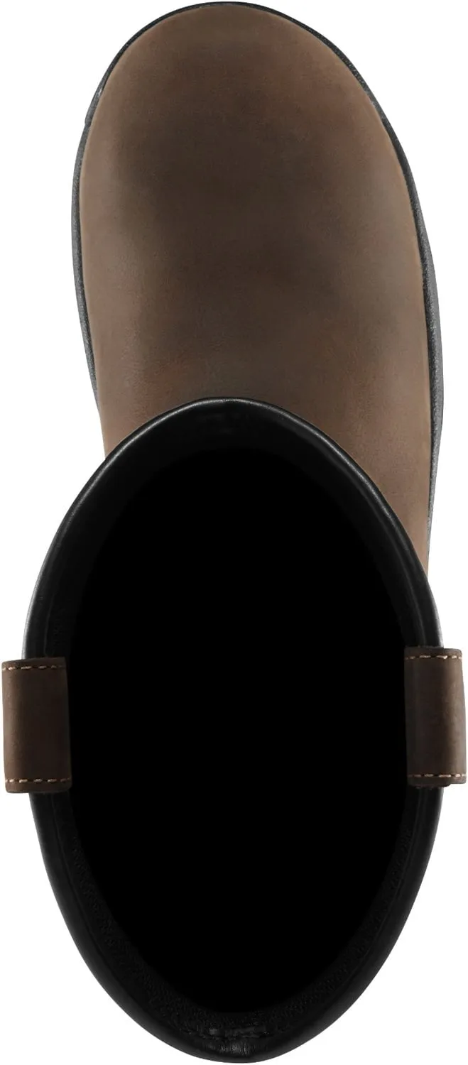 Danner Mens Caliper Wellington 10in AL Brown Leather Work Boots
