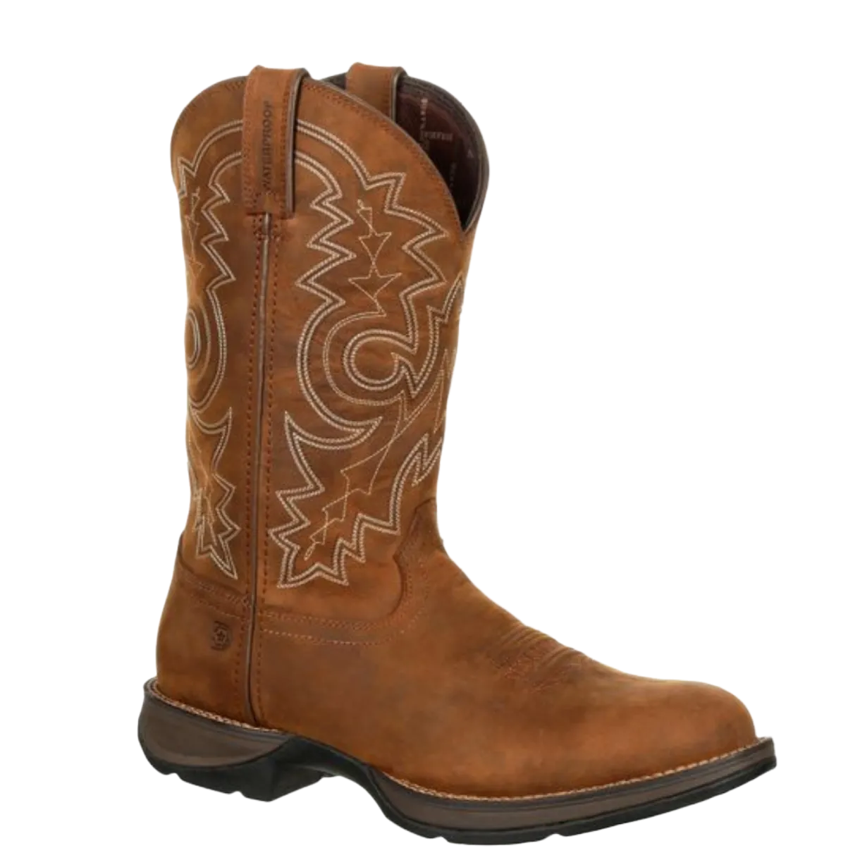 Durango® Men's 12" Western Coyote Brown Waterproof Boots DDB0163