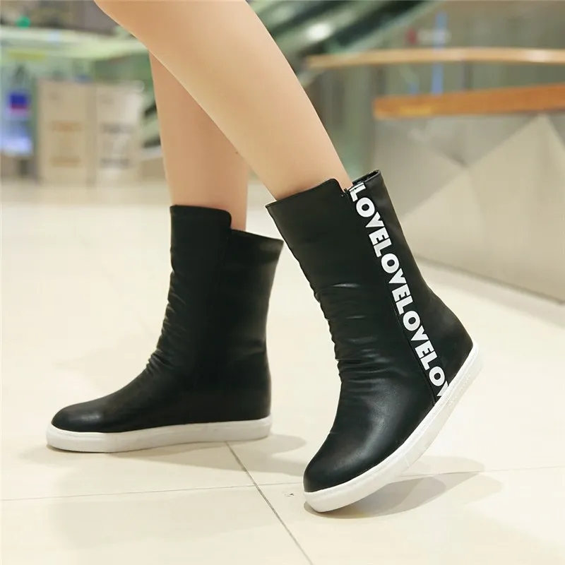 Height Increasing Winter Snow Boots