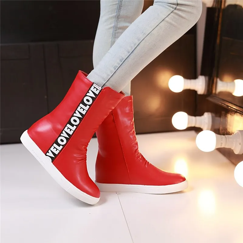 Height Increasing Winter Snow Boots