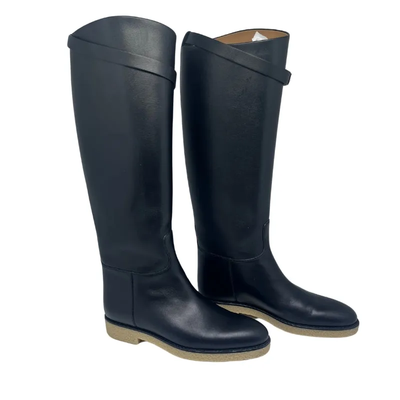 Hermes Jumping Leather Riding Boots