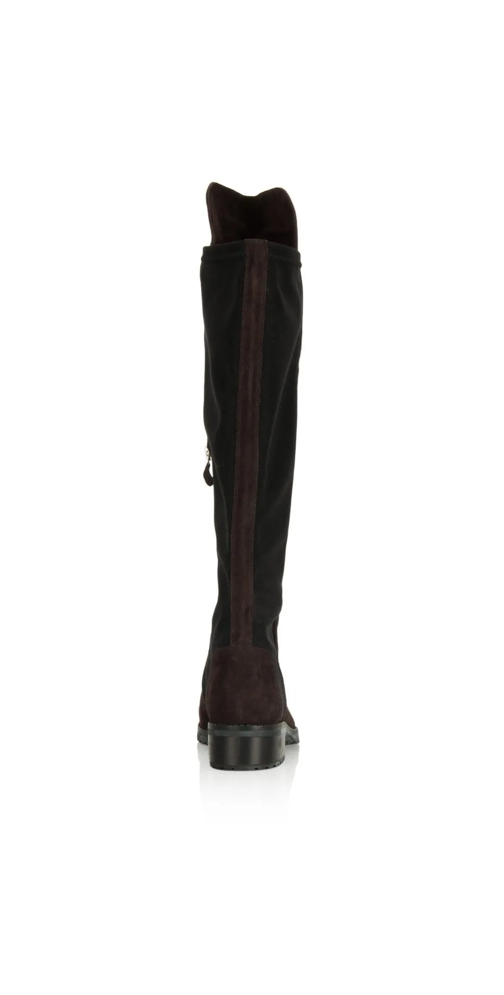 Kennel & Schmenger Blues Long Flat Boots in Mocca Suede 81-24160-502 SS