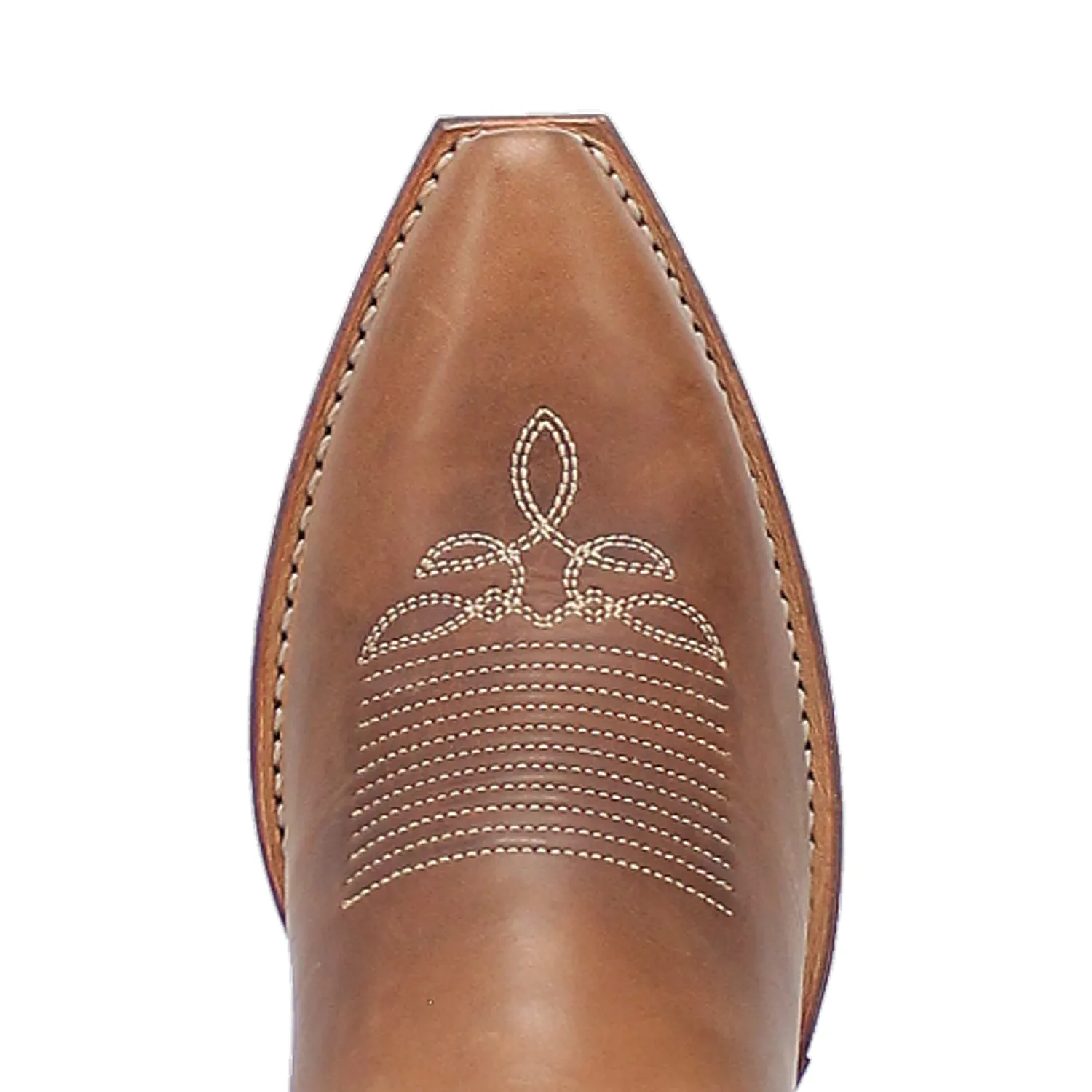 Stylish Laredo Womens Larissa Honey Leather Cowboy Boots - Comfortable Western Footwear for Every Occasion