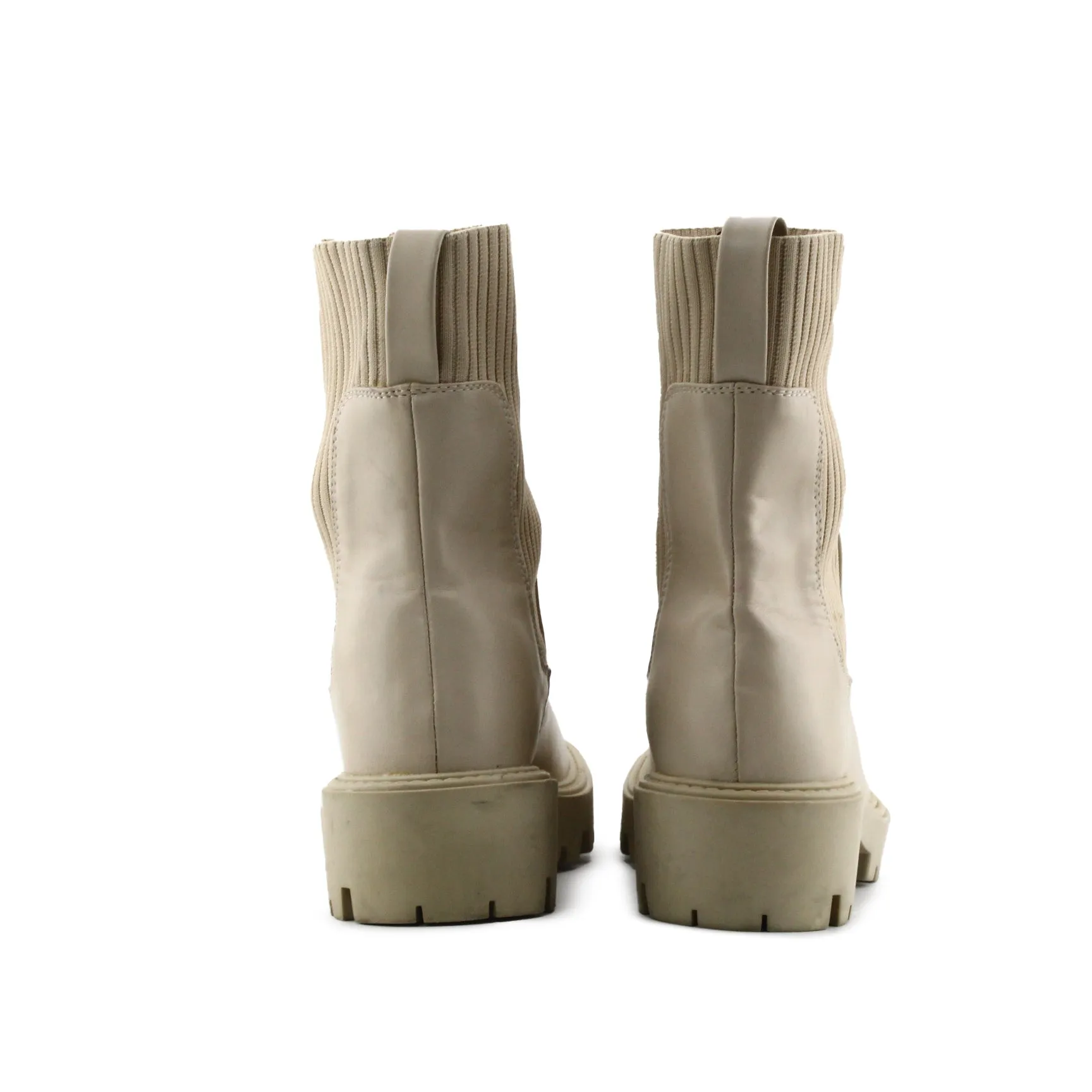 Lefties Stretchable Chelsea Ankle Boots | 100% Authentic leather