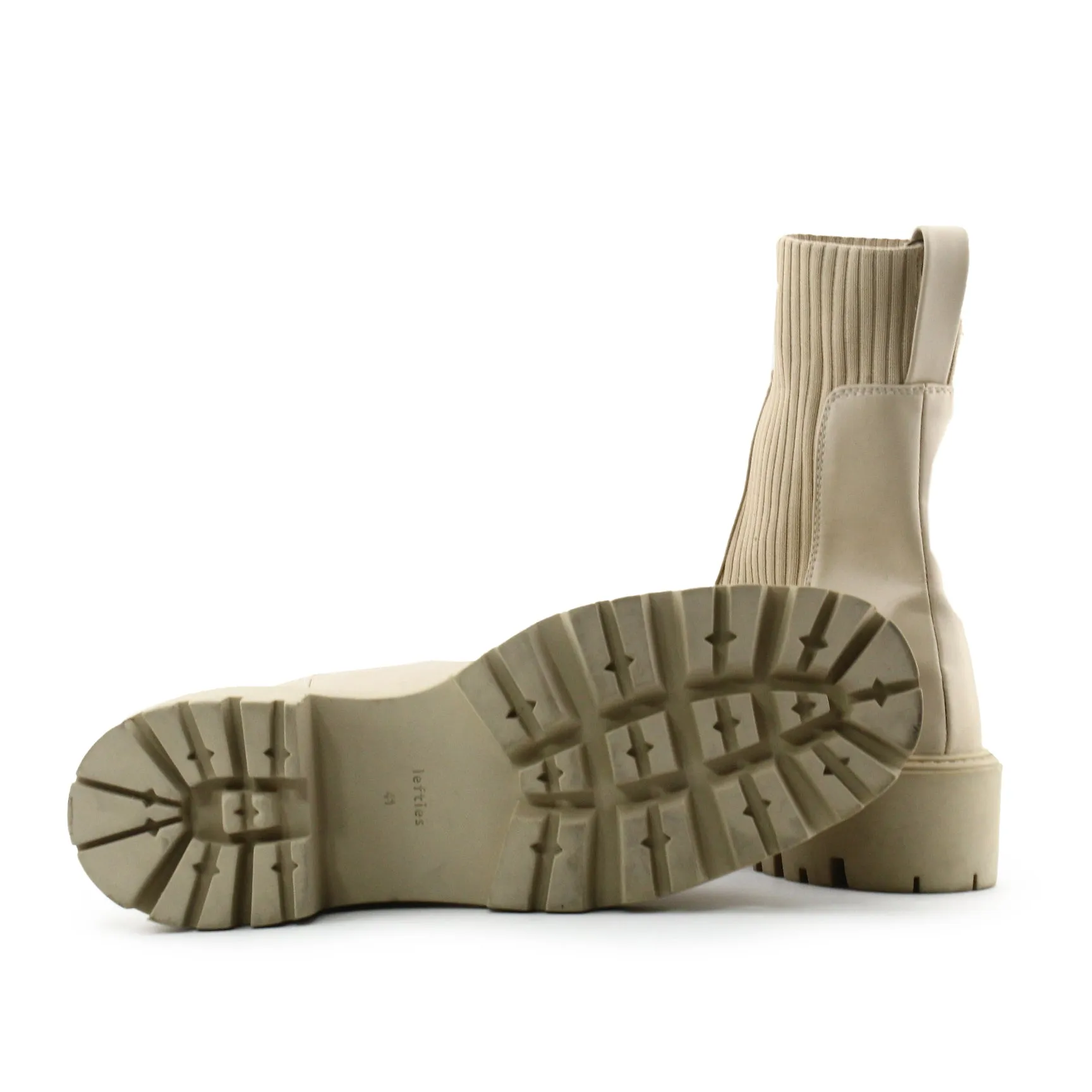 Lefties Stretchable Chelsea Ankle Boots | 100% Authentic leather