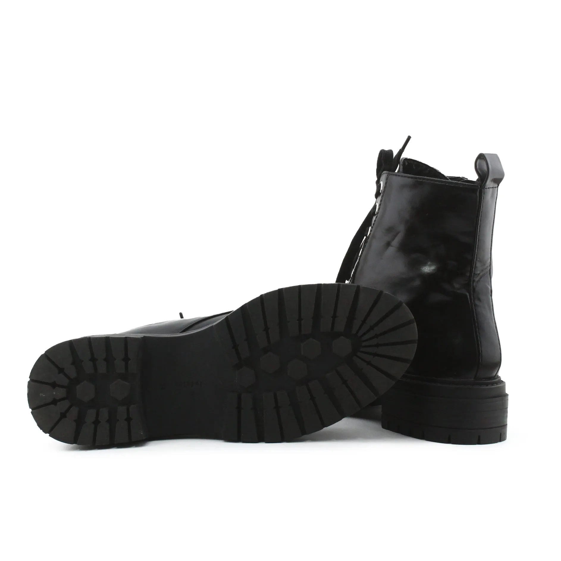 Lefties Zipper Laces Chelsea Ankle Boots | 100% Authentic Leather