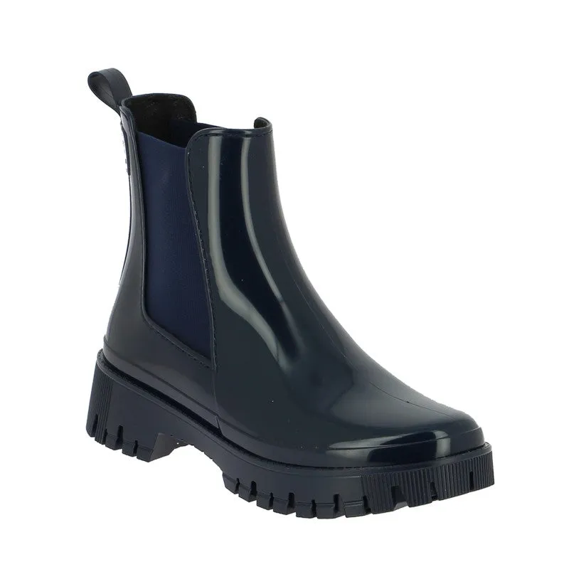 Lemon Jelly Peachy Navy Ankle Gum Boot