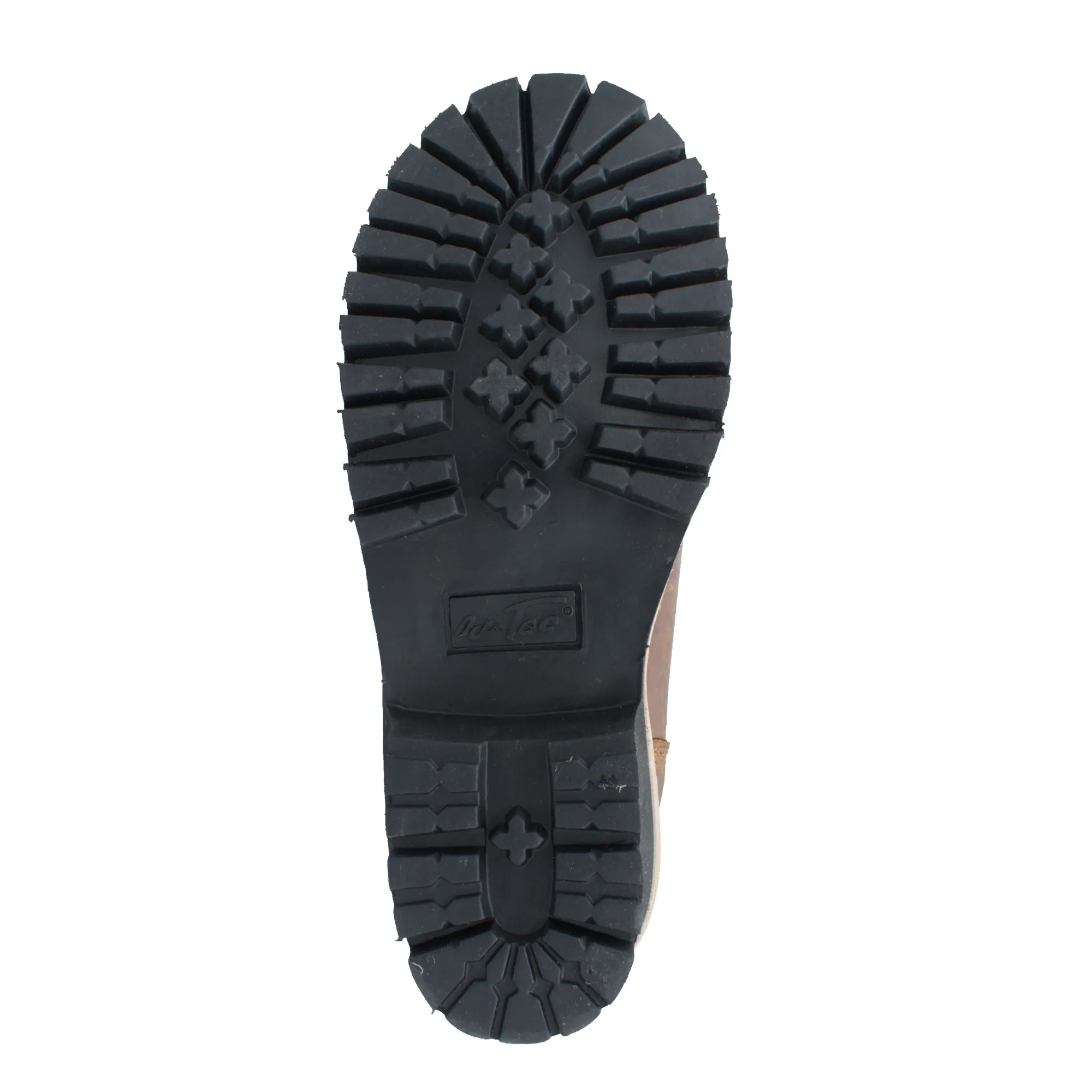 Men's 8" Safety Toe Waterproof Brown Logger - 1020