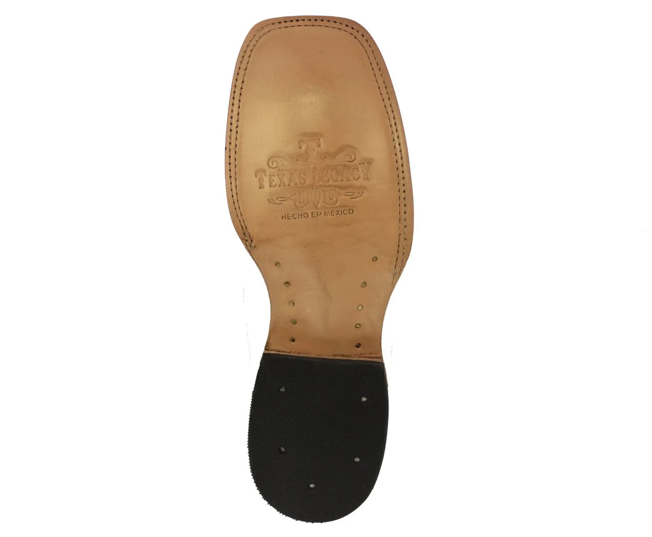 Mens Black Chelsea Boots Ostrich Print Leather - Square Toe