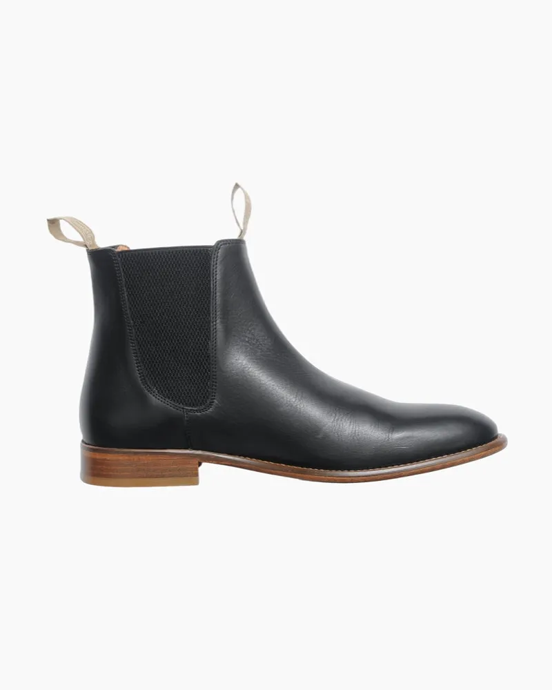Men's Original Chelsea Boot | Black Leather