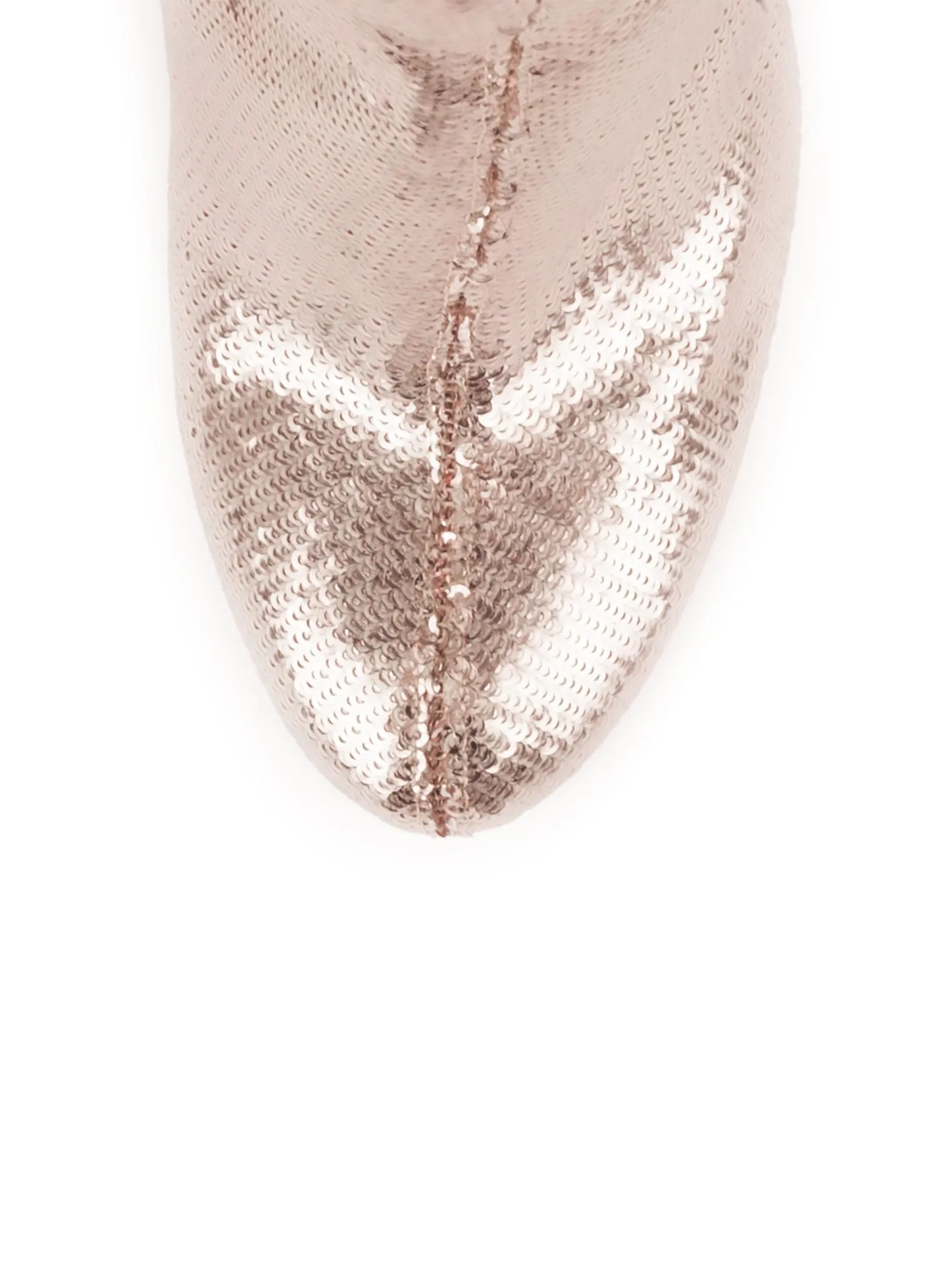 Moulin Noir 120 Over The Knee Boots - Rose Gold / Nude
