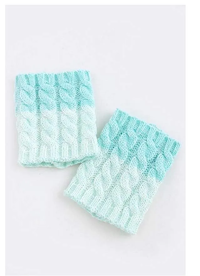 Ombre' Boot Topper
