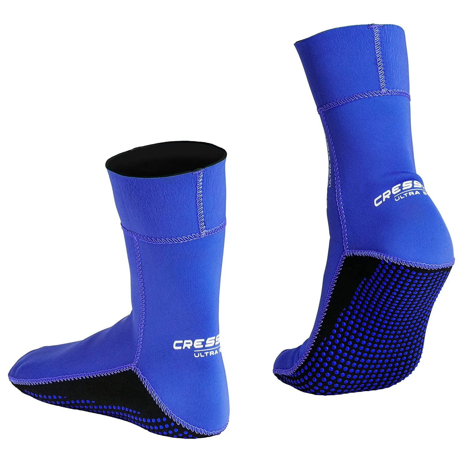 Open Box Cressi 1.5mm Ultra Stretch Socks - Blue - Small