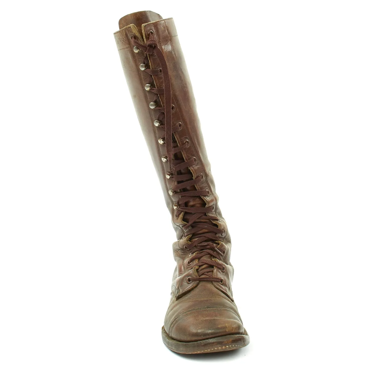 Original U.S. WWI Officer Leather High Boots