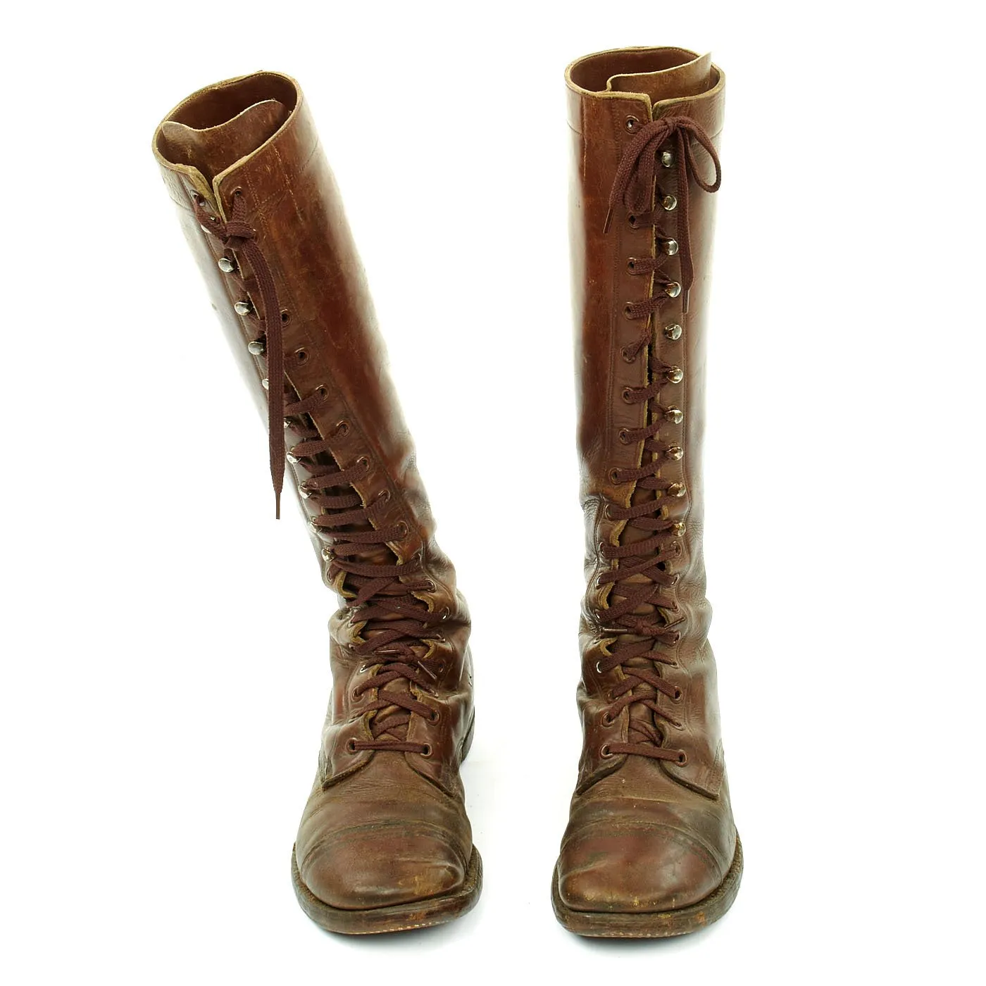 Original U.S. WWI Officer Leather High Boots