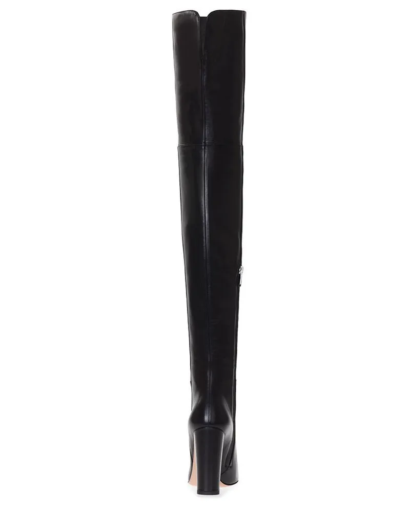 Pre Order:  Side Zip Over-the-Knee Boots