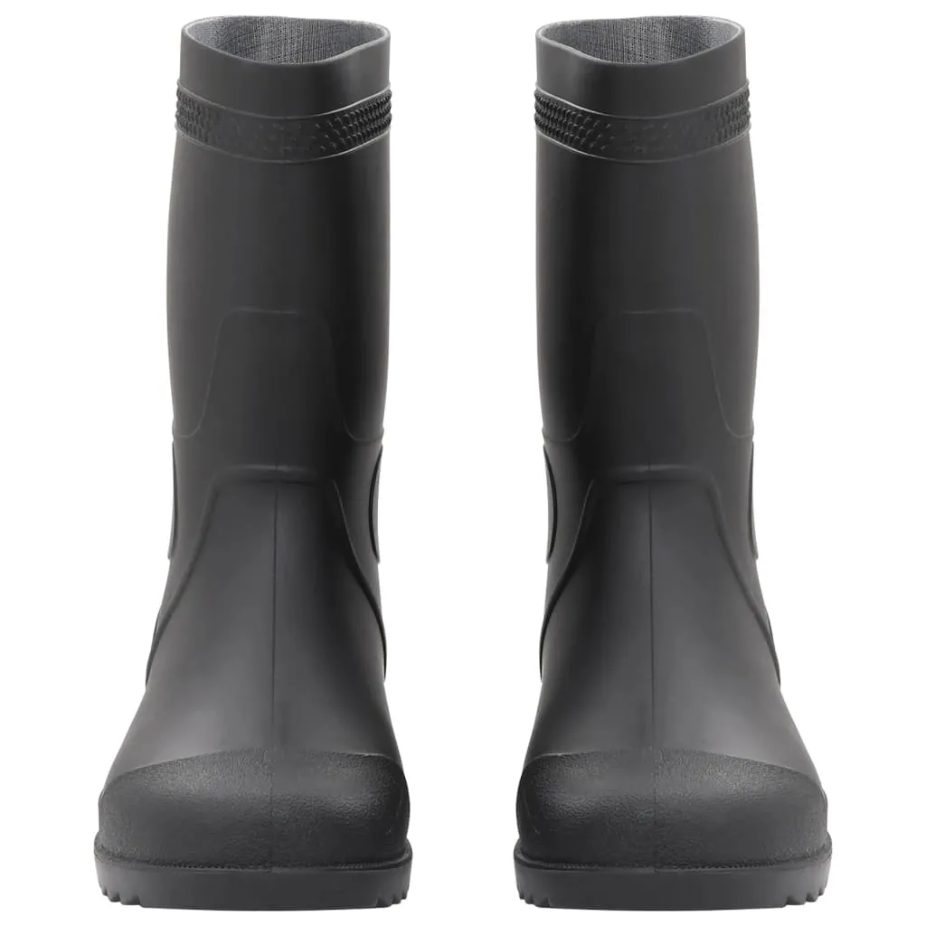 Rain Boots Black Size 46 PVC