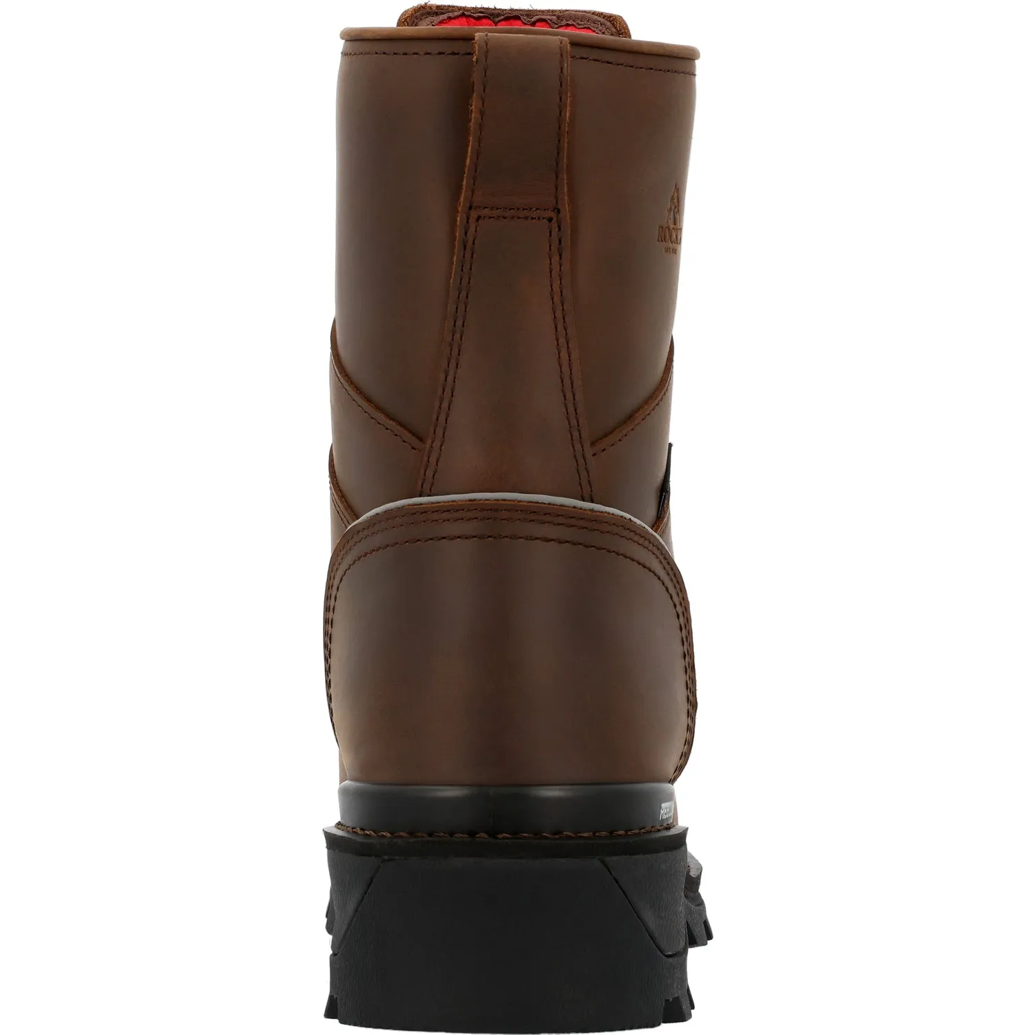 Rocky Mens Rams Horn Logger Insulated Crazy Horse Leather Work Boots