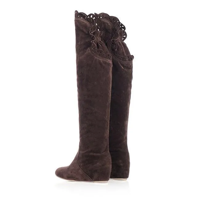 sweet high heels over the knee boots