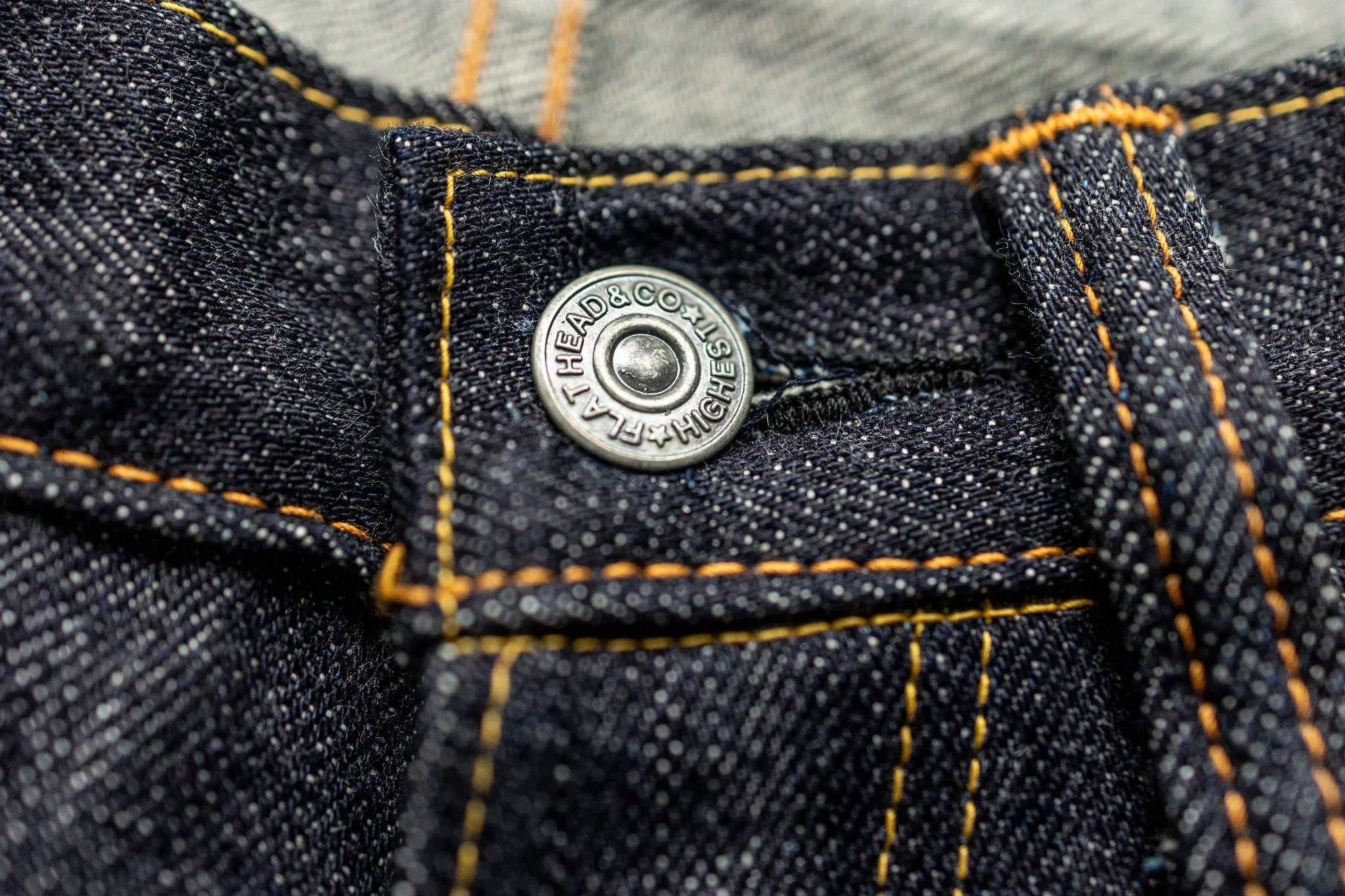 The Flat Head 3005 Straight - 14.5oz Selvedge Denim (Unsanforized)