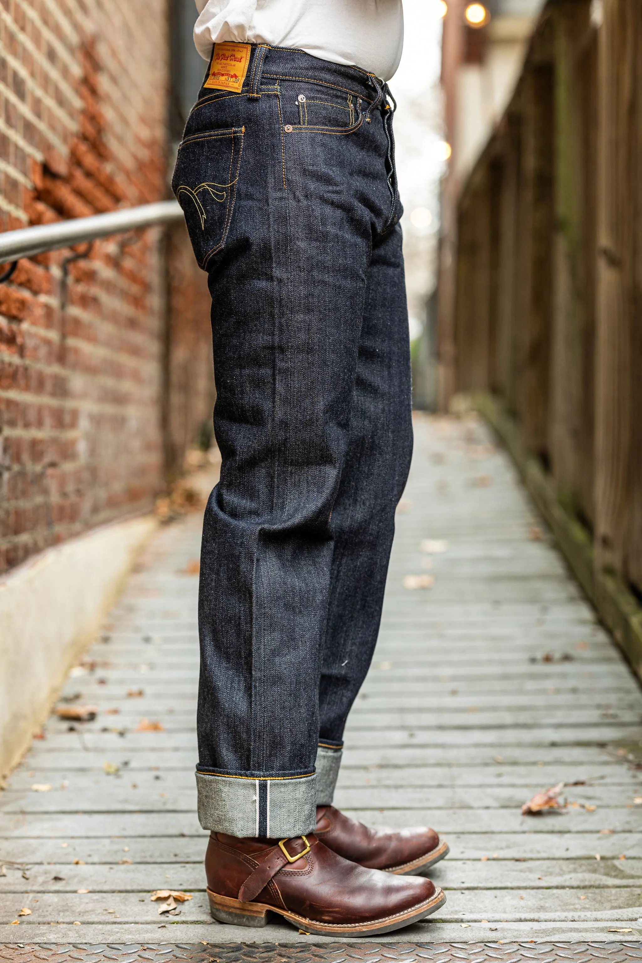 The Flat Head 3005 Straight - 14.5oz Selvedge Denim (Unsanforized)