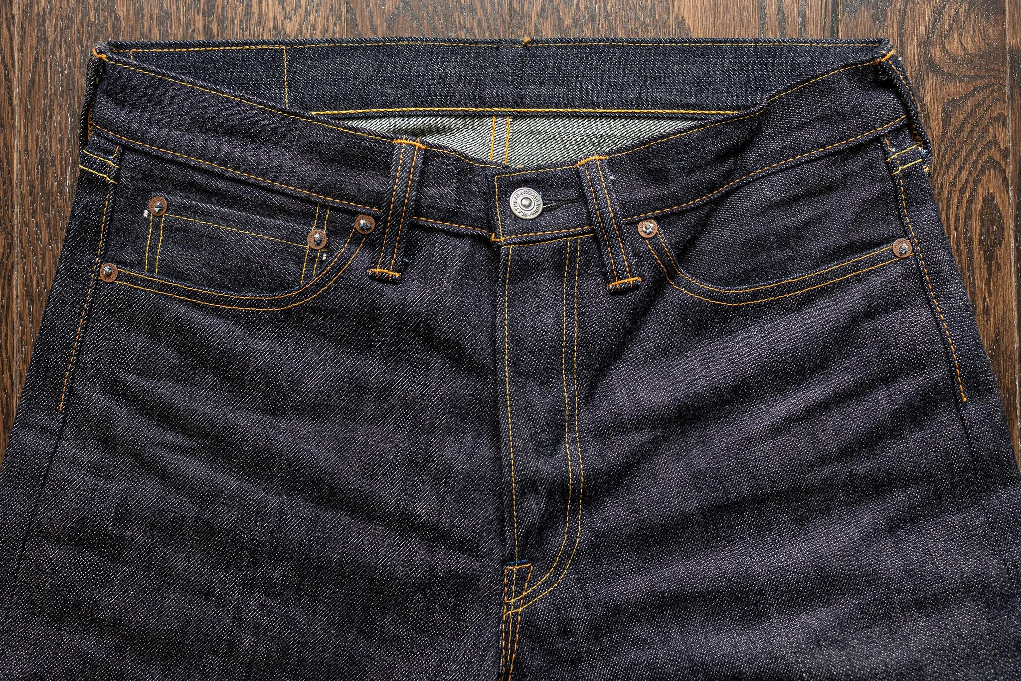 The Flat Head 3005 Straight - 14.5oz Selvedge Denim (Unsanforized)
