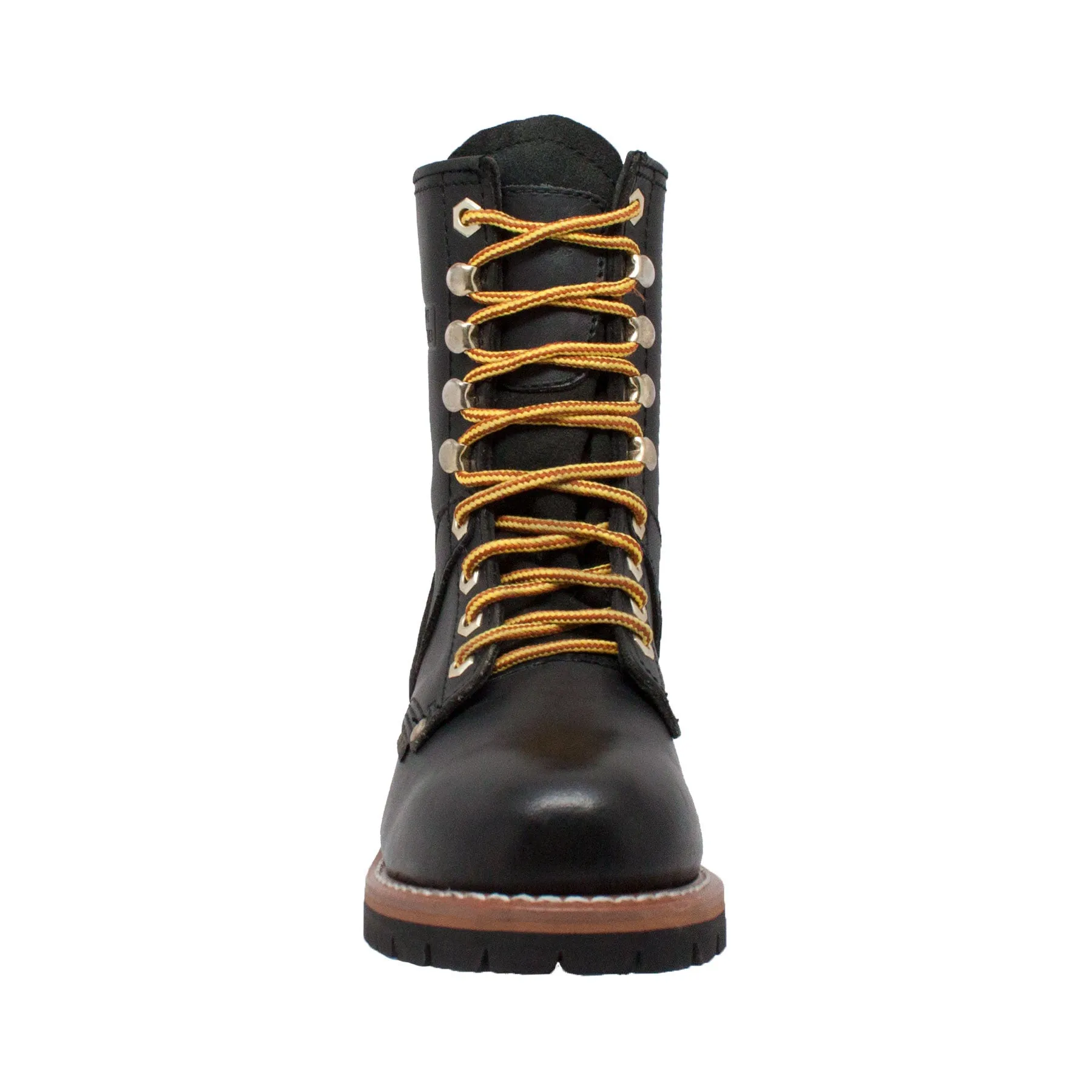 Women's 9" Logger Black - 2439