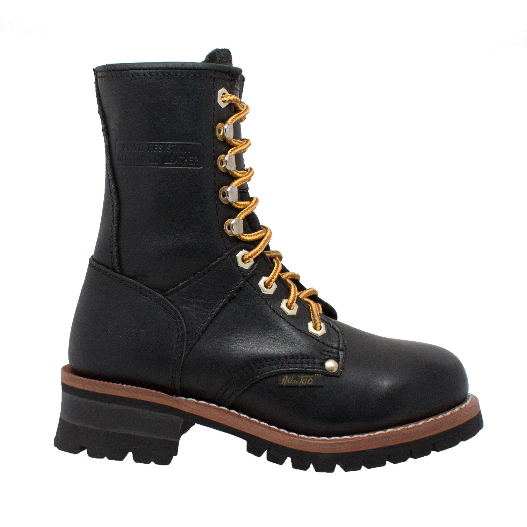 Women's 9" Logger Black - 2439