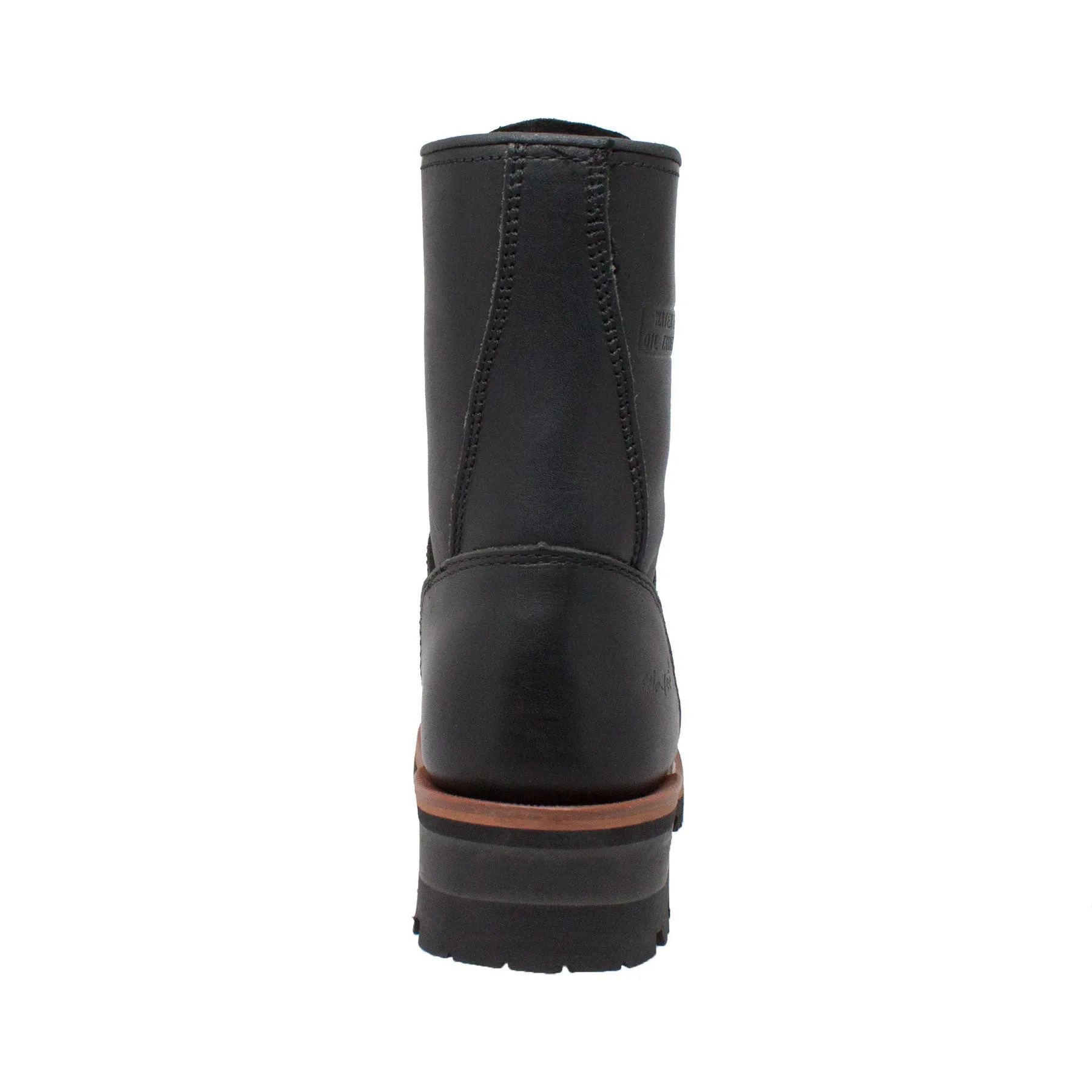 Women's 9" Logger Black - 2439