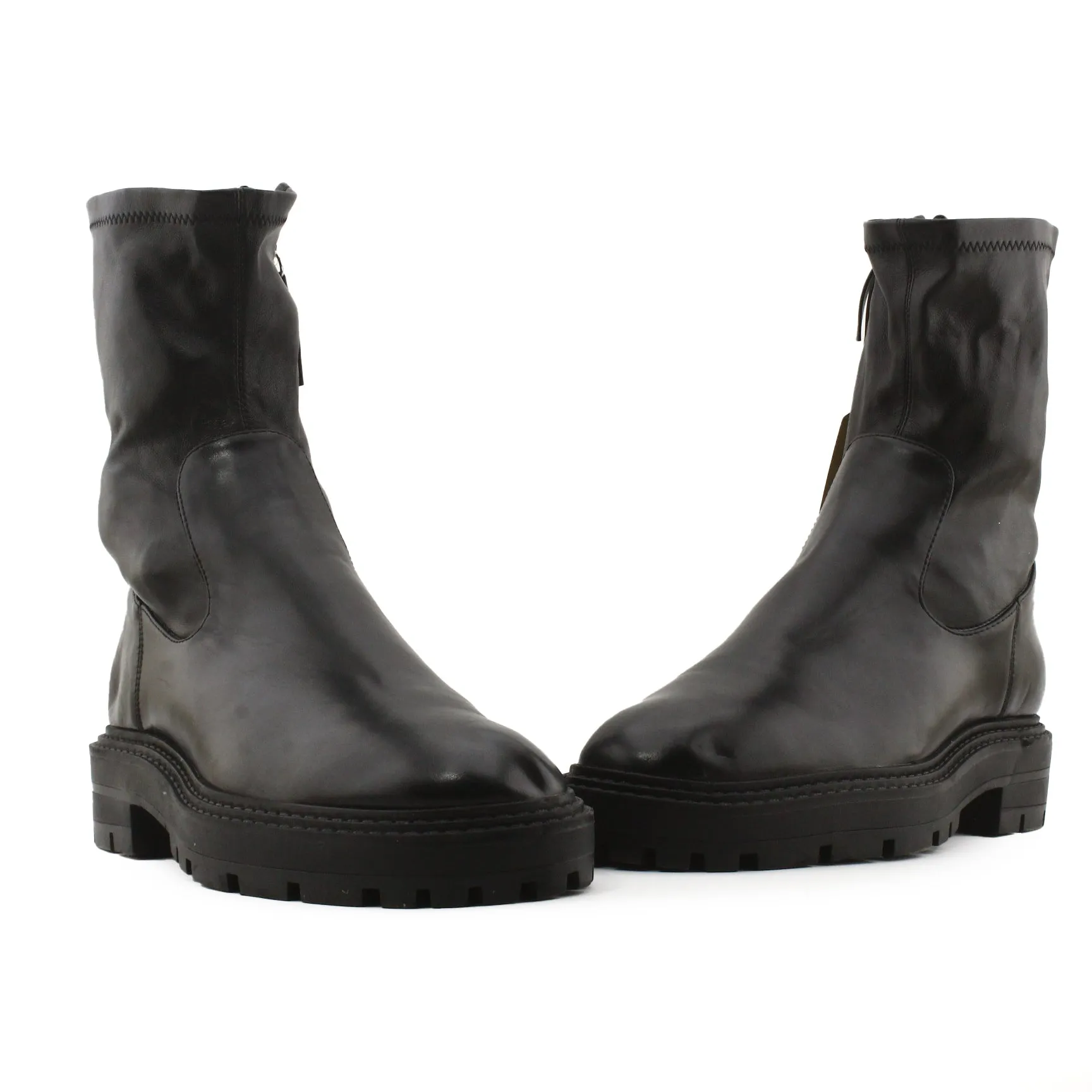 Zara Zipper Ankle Boots | 100% Authentic Leather